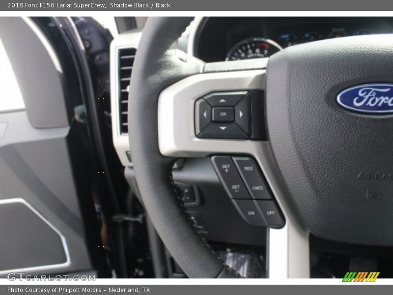 Shadow Black / Black 2018 Ford F150 Lariat SuperCrew
