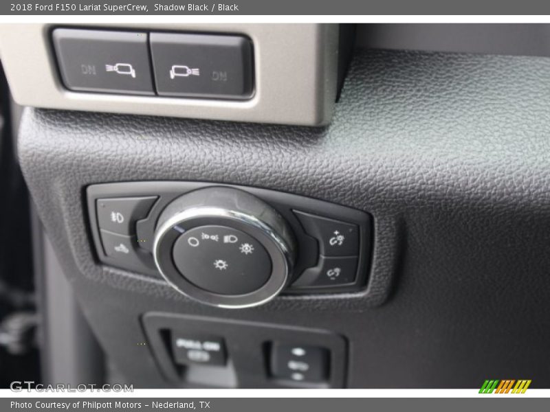 Shadow Black / Black 2018 Ford F150 Lariat SuperCrew