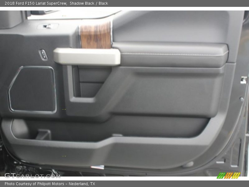Shadow Black / Black 2018 Ford F150 Lariat SuperCrew