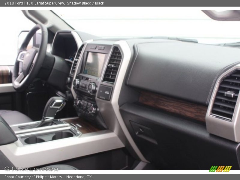 Shadow Black / Black 2018 Ford F150 Lariat SuperCrew
