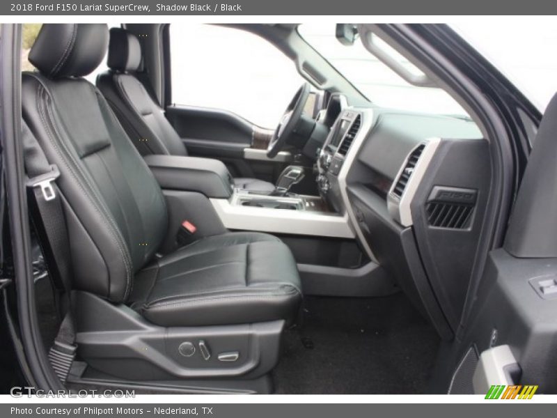 Shadow Black / Black 2018 Ford F150 Lariat SuperCrew