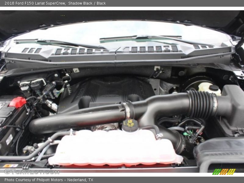 Shadow Black / Black 2018 Ford F150 Lariat SuperCrew