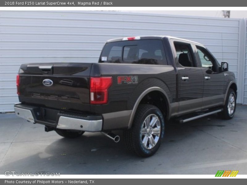 Magma Red / Black 2018 Ford F150 Lariat SuperCrew 4x4