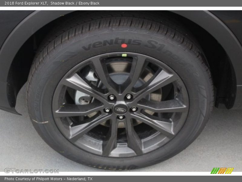 Shadow Black / Ebony Black 2018 Ford Explorer XLT