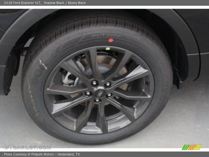 Shadow Black / Ebony Black 2018 Ford Explorer XLT