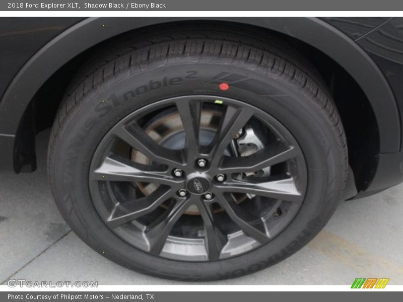 Shadow Black / Ebony Black 2018 Ford Explorer XLT