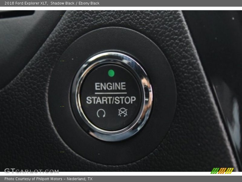 Shadow Black / Ebony Black 2018 Ford Explorer XLT