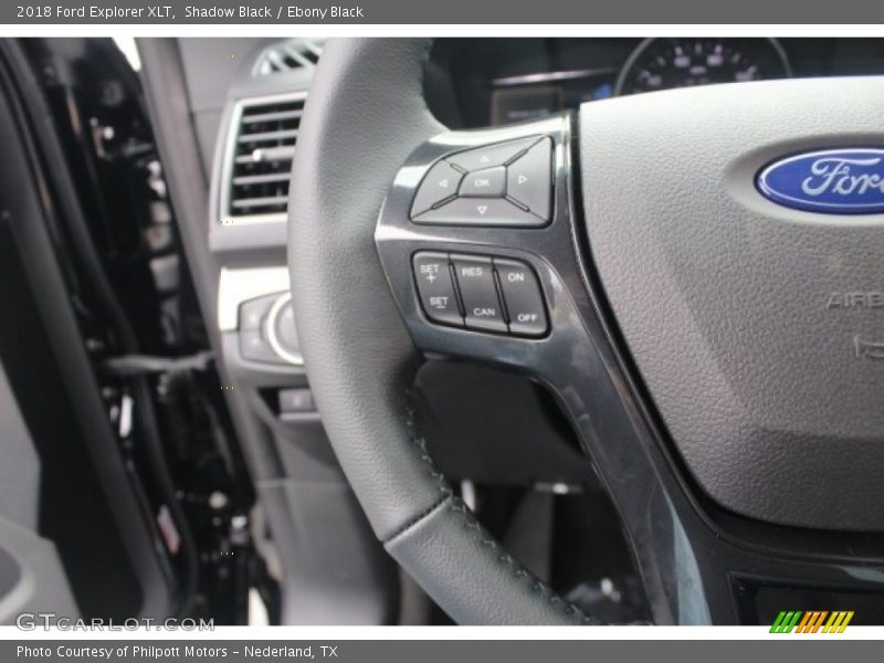 Shadow Black / Ebony Black 2018 Ford Explorer XLT
