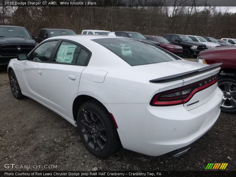 White Knuckle / Black 2018 Dodge Charger GT AWD