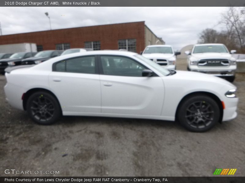 White Knuckle / Black 2018 Dodge Charger GT AWD