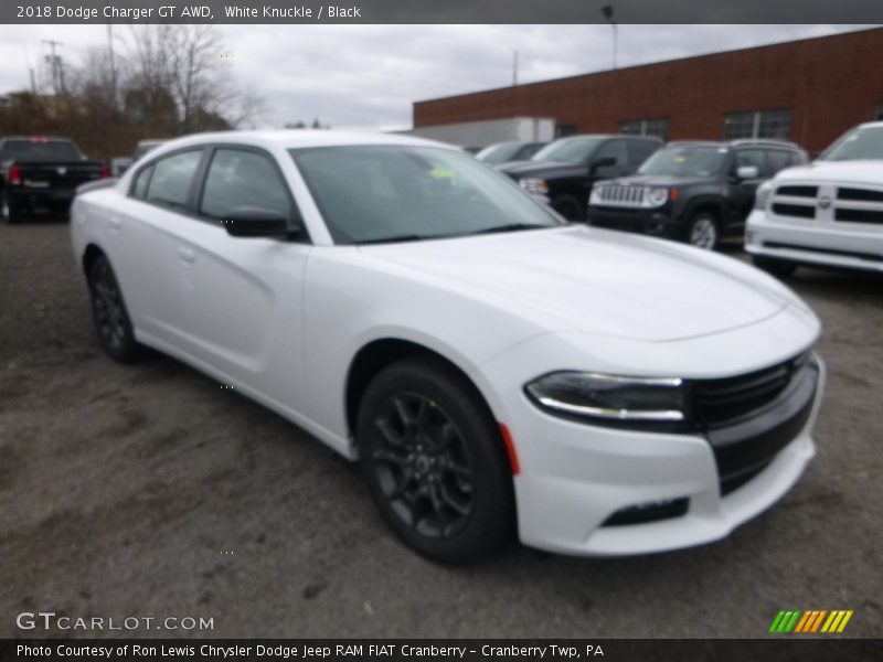 White Knuckle / Black 2018 Dodge Charger GT AWD