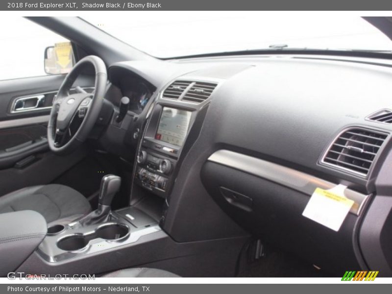 Shadow Black / Ebony Black 2018 Ford Explorer XLT