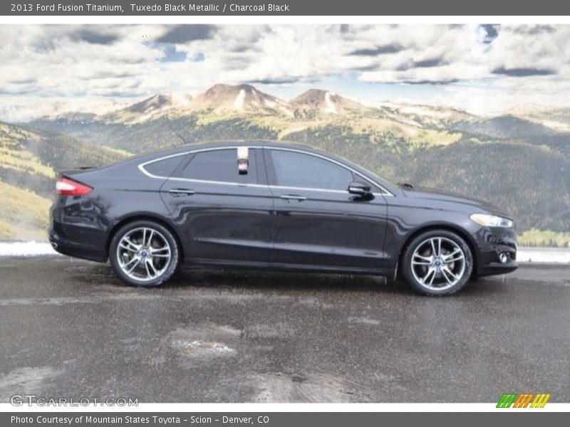 Tuxedo Black Metallic / Charcoal Black 2013 Ford Fusion Titanium