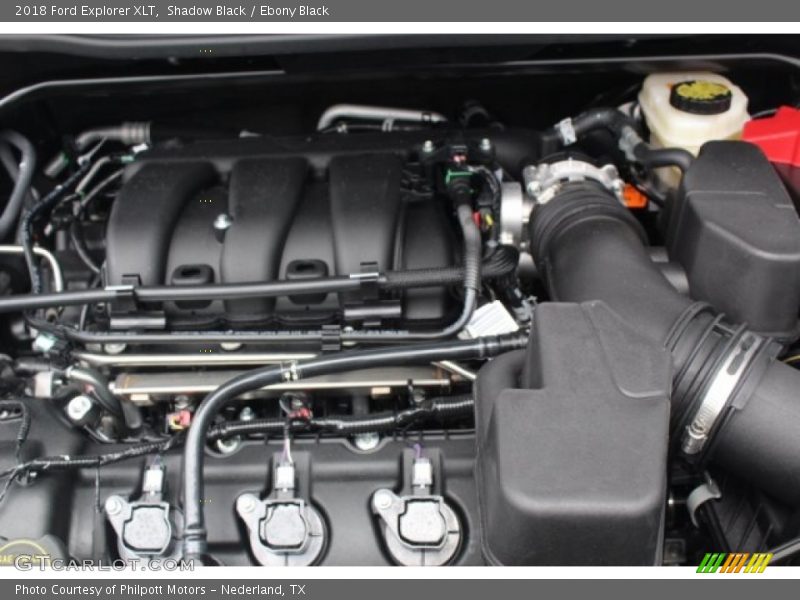 Shadow Black / Ebony Black 2018 Ford Explorer XLT