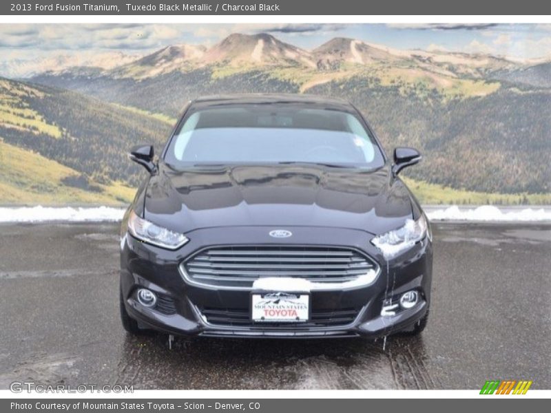 Tuxedo Black Metallic / Charcoal Black 2013 Ford Fusion Titanium