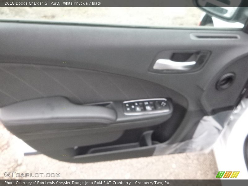 White Knuckle / Black 2018 Dodge Charger GT AWD