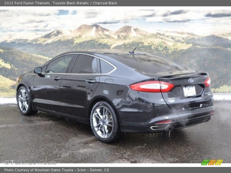 Tuxedo Black Metallic / Charcoal Black 2013 Ford Fusion Titanium