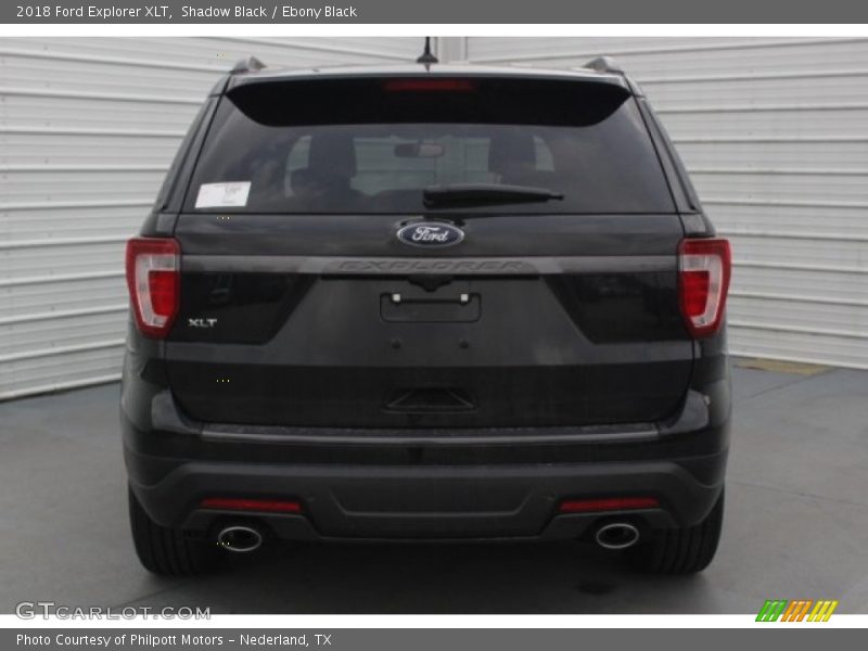 Shadow Black / Ebony Black 2018 Ford Explorer XLT