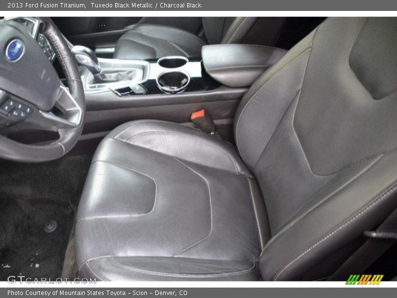 Tuxedo Black Metallic / Charcoal Black 2013 Ford Fusion Titanium