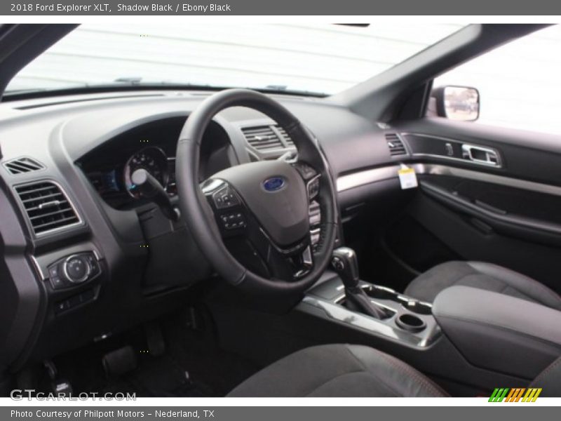Shadow Black / Ebony Black 2018 Ford Explorer XLT