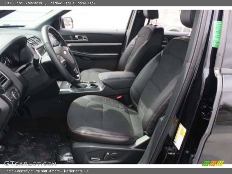 Shadow Black / Ebony Black 2018 Ford Explorer XLT