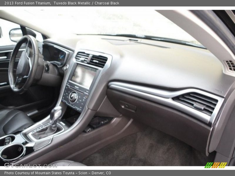 Tuxedo Black Metallic / Charcoal Black 2013 Ford Fusion Titanium
