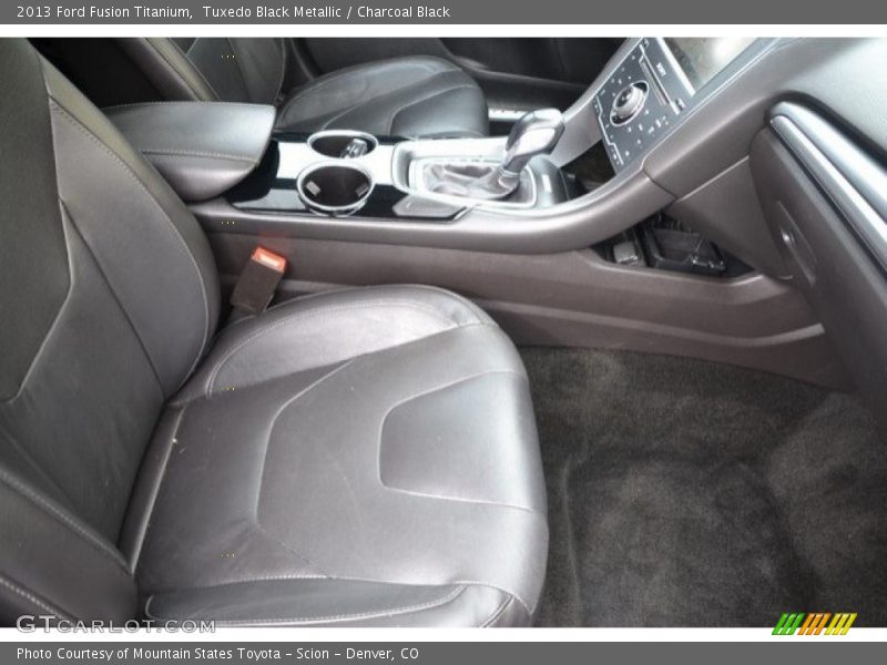 Tuxedo Black Metallic / Charcoal Black 2013 Ford Fusion Titanium