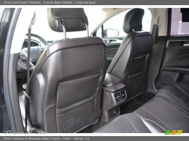 Tuxedo Black Metallic / Charcoal Black 2013 Ford Fusion Titanium