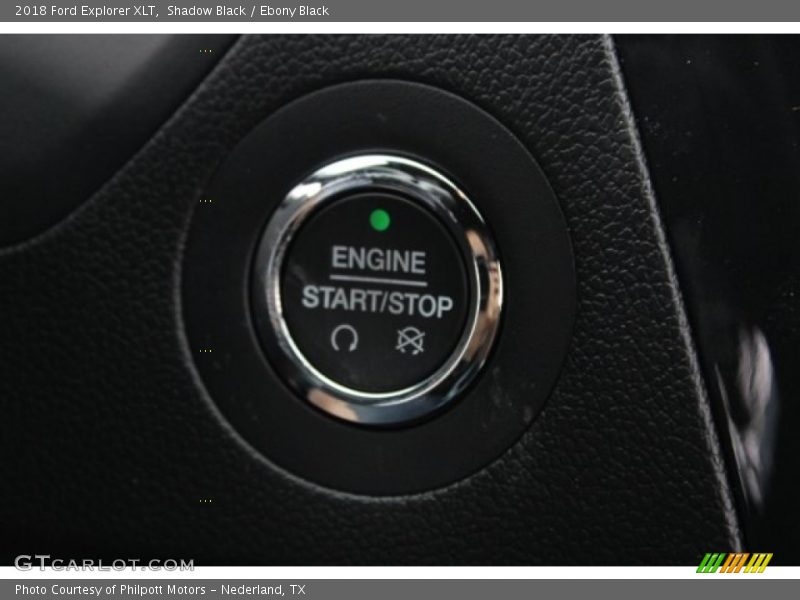 Shadow Black / Ebony Black 2018 Ford Explorer XLT