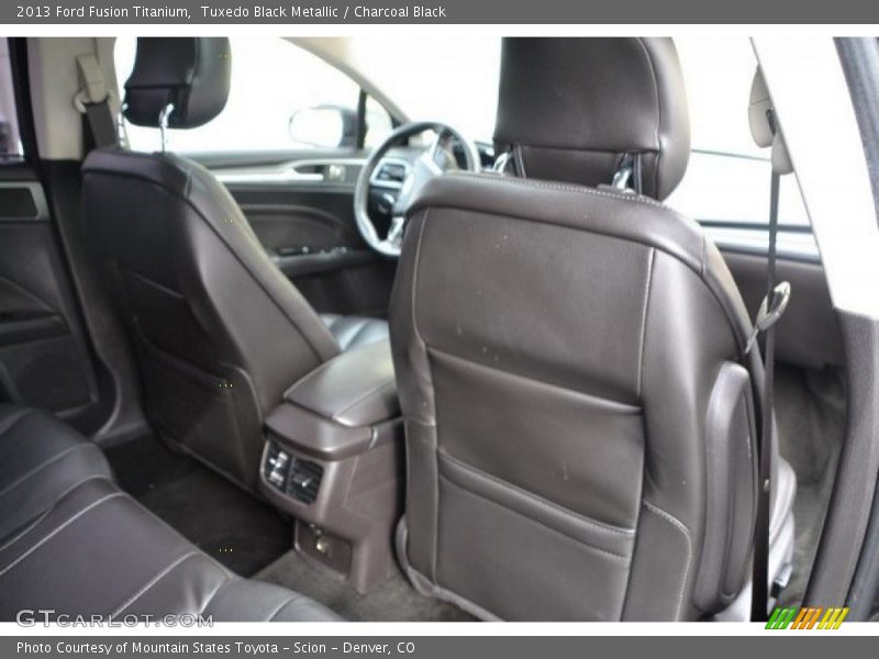 Tuxedo Black Metallic / Charcoal Black 2013 Ford Fusion Titanium