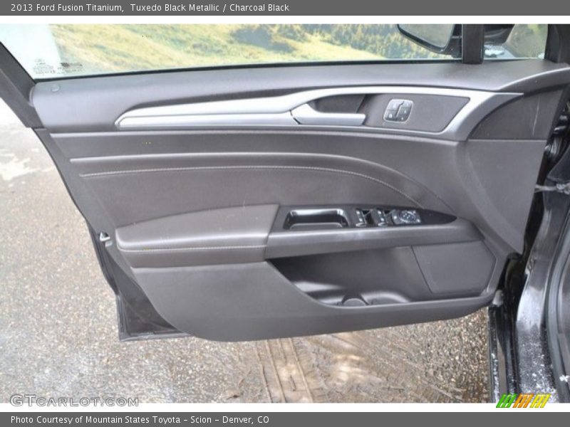 Tuxedo Black Metallic / Charcoal Black 2013 Ford Fusion Titanium
