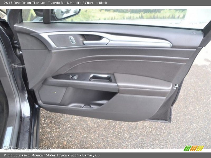 Tuxedo Black Metallic / Charcoal Black 2013 Ford Fusion Titanium