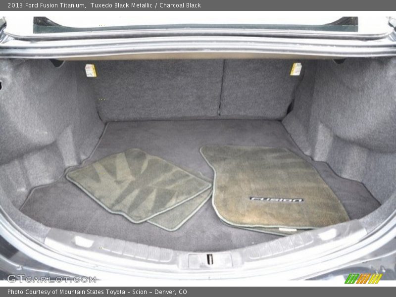 Tuxedo Black Metallic / Charcoal Black 2013 Ford Fusion Titanium