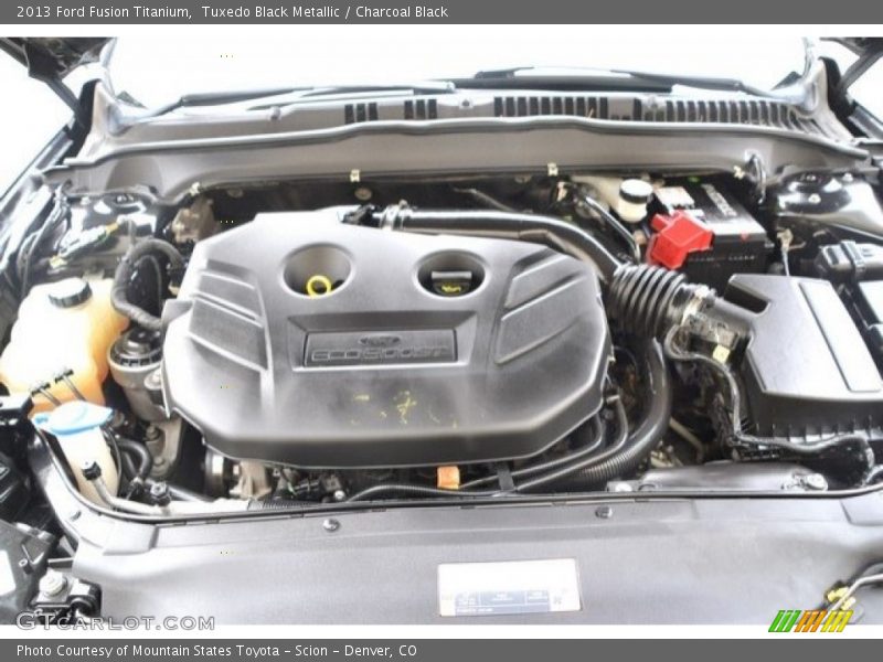 Tuxedo Black Metallic / Charcoal Black 2013 Ford Fusion Titanium