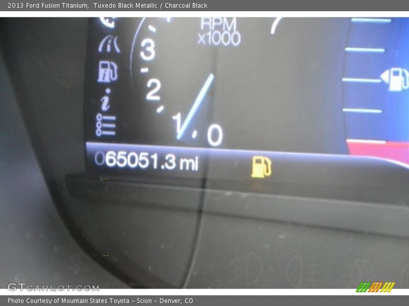 Tuxedo Black Metallic / Charcoal Black 2013 Ford Fusion Titanium
