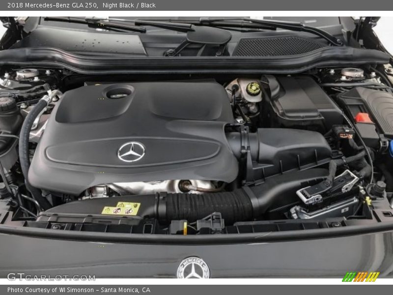 Night Black / Black 2018 Mercedes-Benz GLA 250