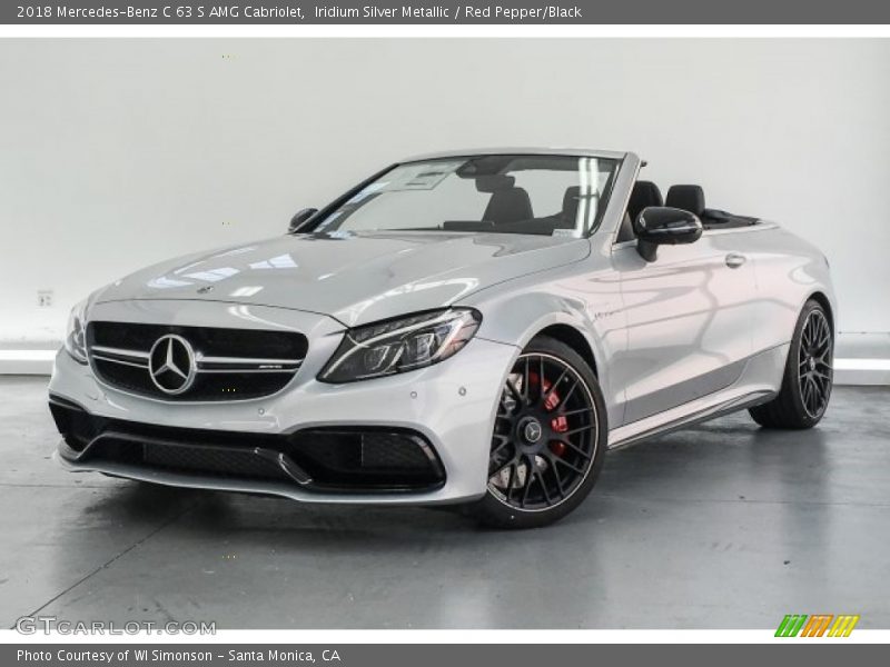 Front 3/4 View of 2018 C 63 S AMG Cabriolet