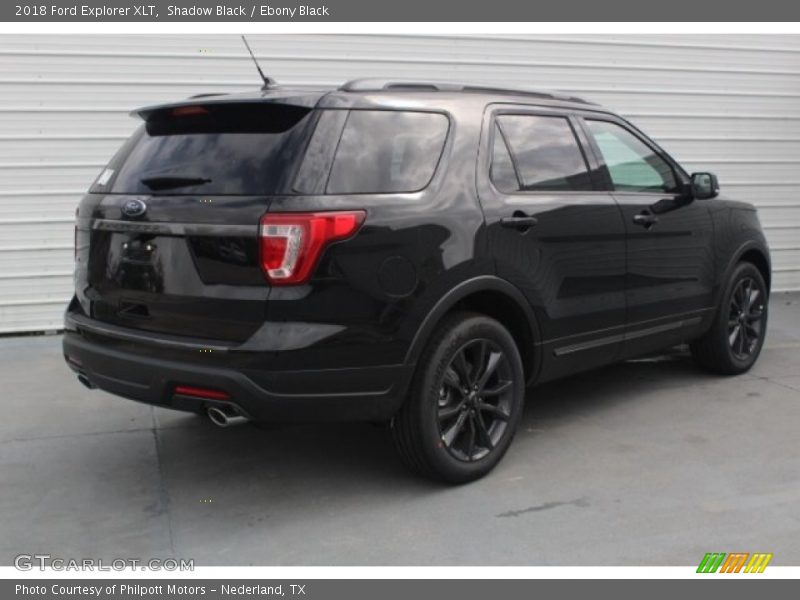 Shadow Black / Ebony Black 2018 Ford Explorer XLT