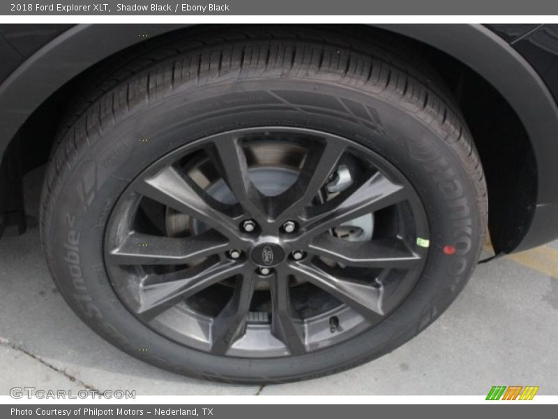 Shadow Black / Ebony Black 2018 Ford Explorer XLT