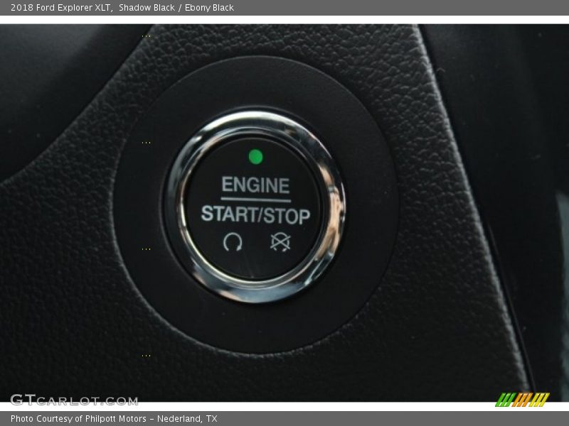 Shadow Black / Ebony Black 2018 Ford Explorer XLT
