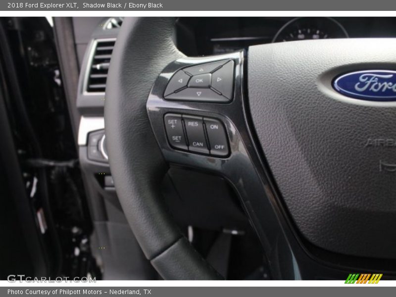 Shadow Black / Ebony Black 2018 Ford Explorer XLT