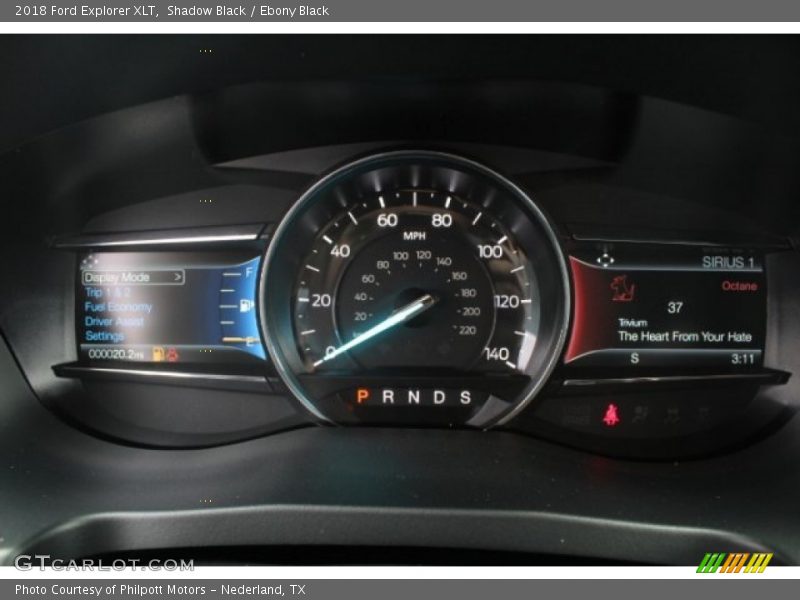 Shadow Black / Ebony Black 2018 Ford Explorer XLT