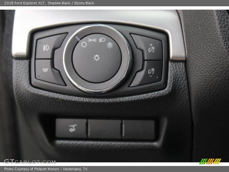 Shadow Black / Ebony Black 2018 Ford Explorer XLT
