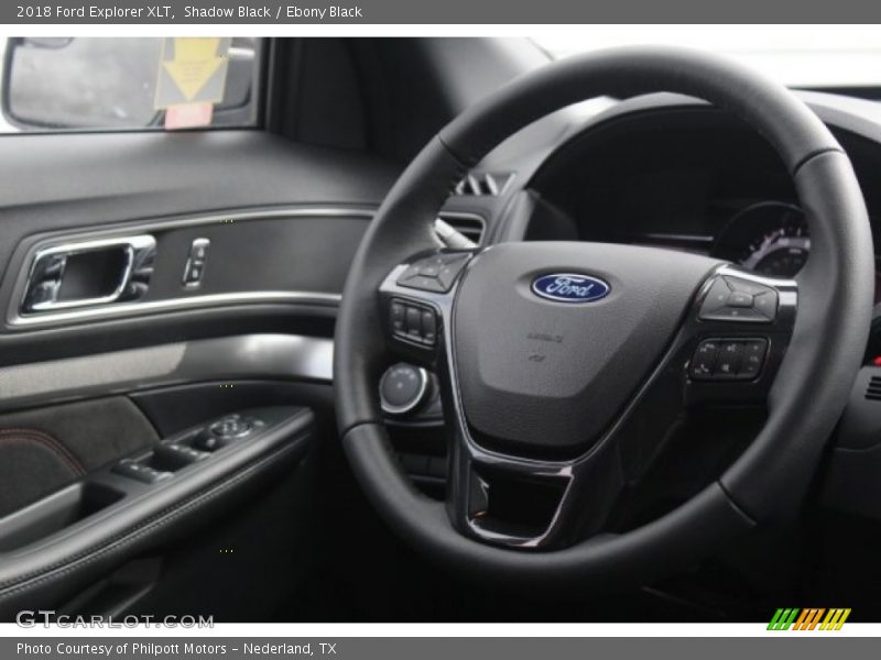 Shadow Black / Ebony Black 2018 Ford Explorer XLT