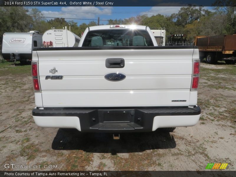 Oxford White / Steel Grey 2014 Ford F150 STX SuperCab 4x4