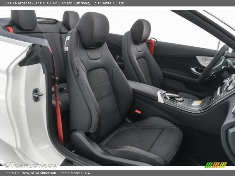  2018 C 43 AMG 4Matic Cabriolet Black Interior