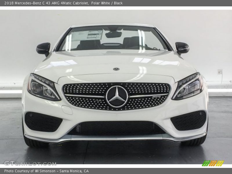 Polar White / Black 2018 Mercedes-Benz C 43 AMG 4Matic Cabriolet