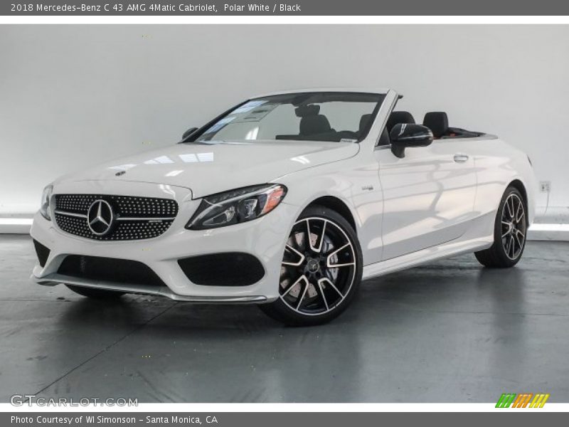  2018 C 43 AMG 4Matic Cabriolet Polar White