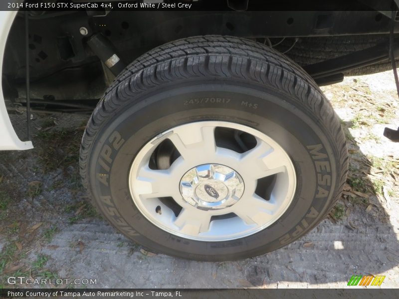 Oxford White / Steel Grey 2014 Ford F150 STX SuperCab 4x4