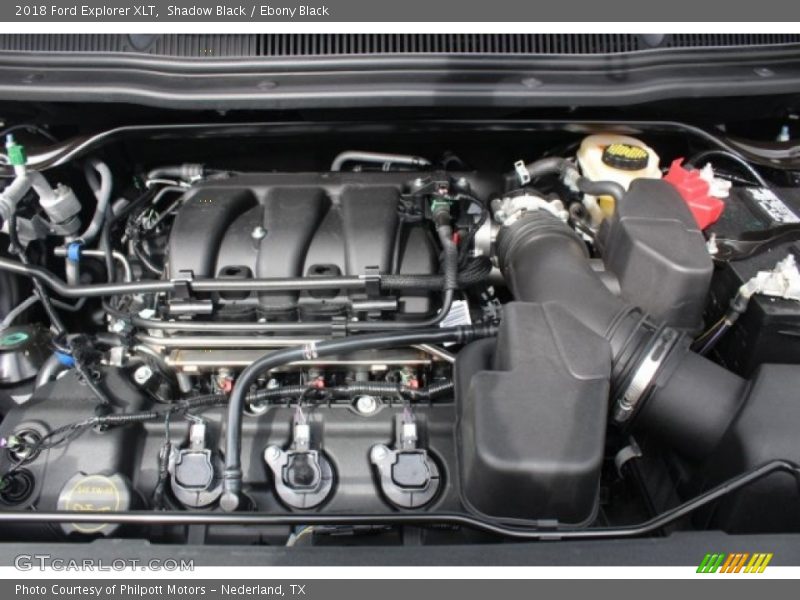 Shadow Black / Ebony Black 2018 Ford Explorer XLT